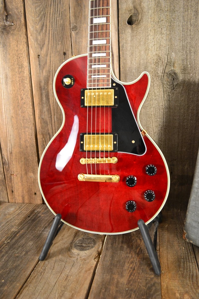 SOLD - Epiphone Elitist Les Paul Custom 2004 Near Mint Japan - Mahar's Vintage Guitars