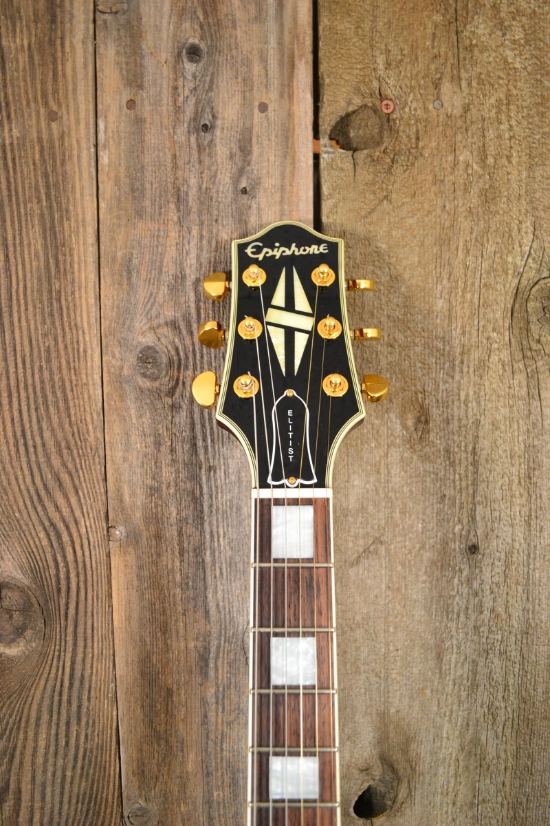 SOLD - Epiphone Elitist Les Paul Custom 2004 Near Mint Japan - Mahar's Vintage Guitars