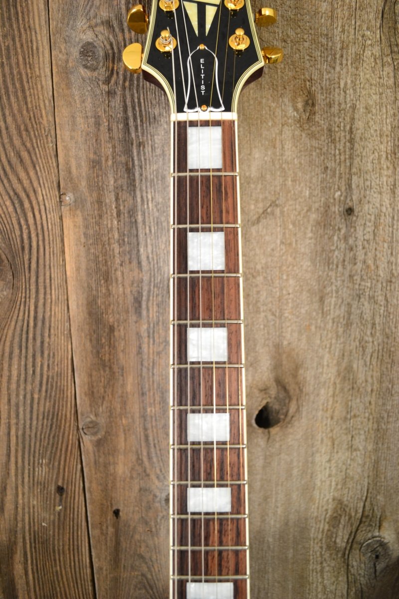 SOLD - Epiphone Elitist Les Paul Custom 2004 Near Mint Japan - Mahar's Vintage Guitars