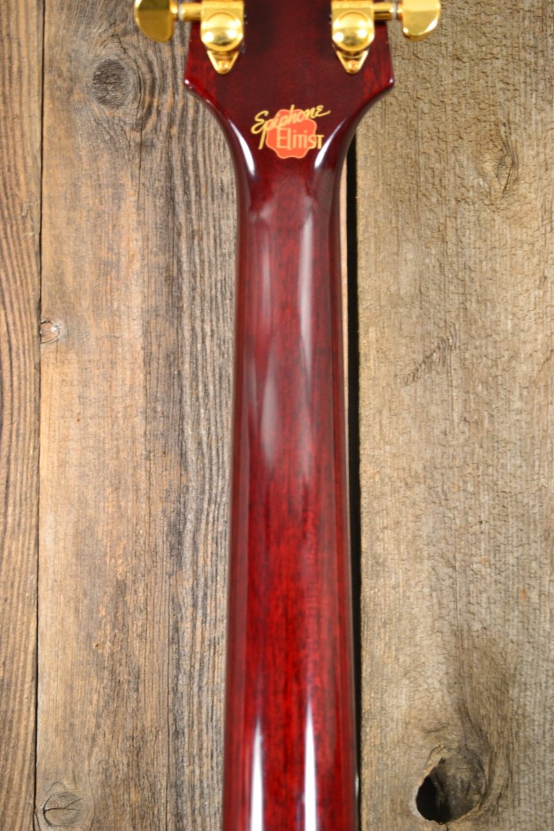 SOLD - Epiphone Elitist Les Paul Custom 2004 Near Mint Japan - Mahar's Vintage Guitars