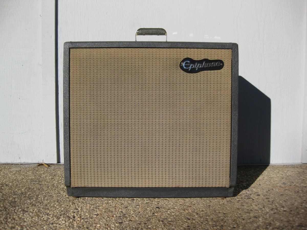 SOLD - Epiphone Futura EA - 12RVT amp 1962 - Mahar's Vintage Guitars