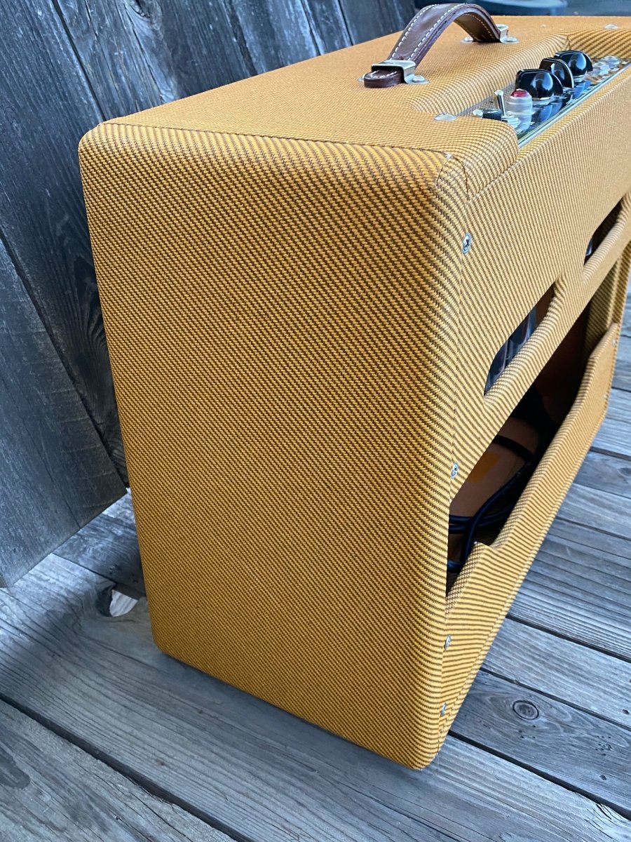 SOLD - Fender '57 Custom Deluxe handwired reissue tweed amp Circa 2012 - Mahar's Vintage Guitars