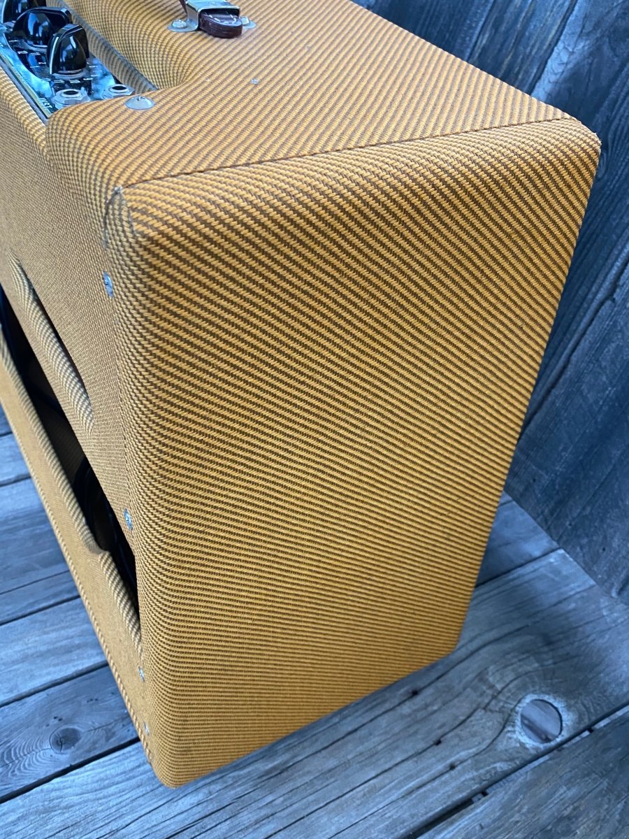 SOLD - Fender '57 Custom Deluxe handwired reissue tweed amp Circa 2012 - Mahar's Vintage Guitars