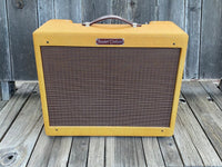 SOLD - Fender '57 Custom Deluxe handwired reissue tweed amp Circa 2012 - Mahar's Vintage Guitars