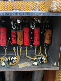 SOLD - Fender Deluxe Amp 5E3 Small Box Tweed Amp 1955 - Mahar's Vintage Guitars