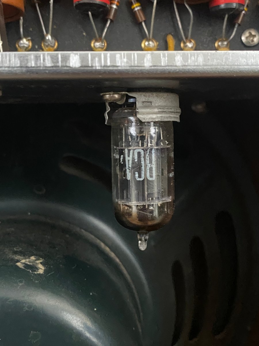 SOLD - Fender Deluxe Amp 5E3 Small Box Tweed Amp 1955 - Mahar's Vintage Guitars