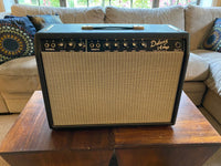 SOLD - Fender Deluxe Amp Pre CBS 1965 Blackface Orig Chassis, Repro Cab - Mahar's Vintage Guitars