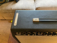 SOLD - Fender Deluxe Amp Pre CBS 1965 Blackface Orig Chassis, Repro Cab - Mahar's Vintage Guitars