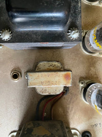 SOLD - Fender Deluxe Amp Pre CBS 1965 Blackface Orig Chassis, Repro Cab - Mahar's Vintage Guitars