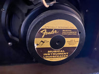 SOLD - Fender Deluxe Amp Pre CBS 1965 Blackface Orig Chassis, Repro Cab - Mahar's Vintage Guitars