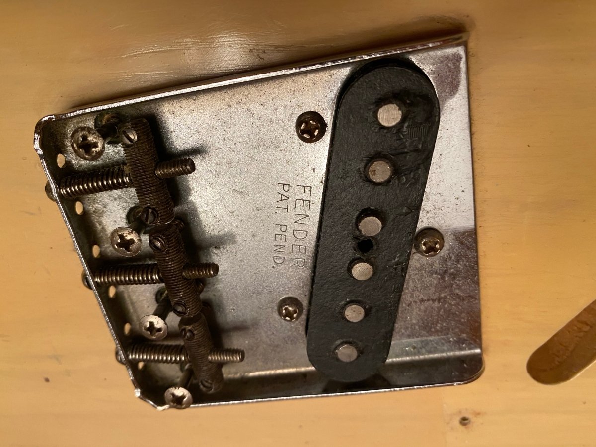 SOLD - Fender Esquire 1959 - Mahar's Vintage Guitars