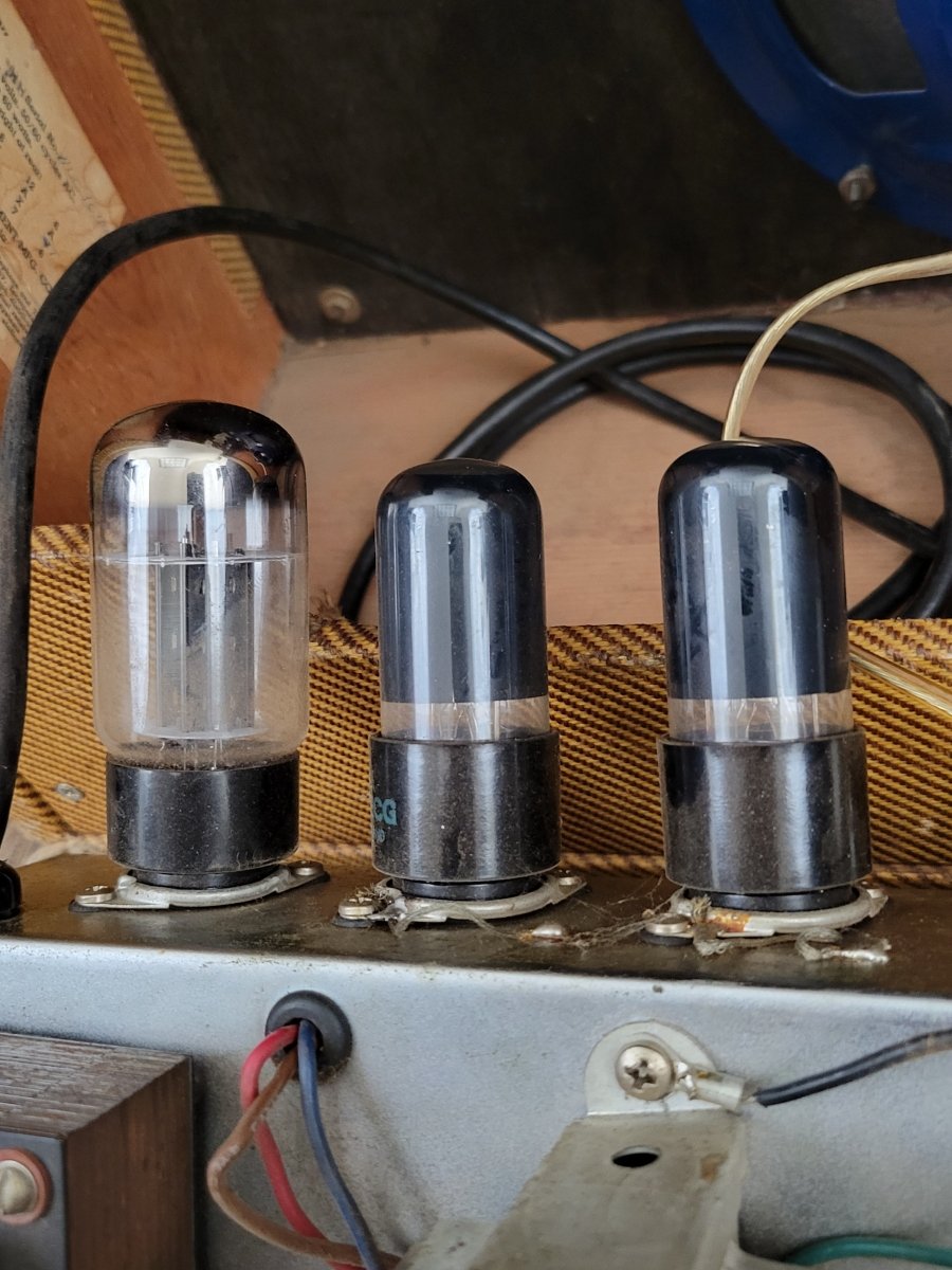 SOLD - Fender Harvard 5F10 1958 - Mahar's Vintage Guitars