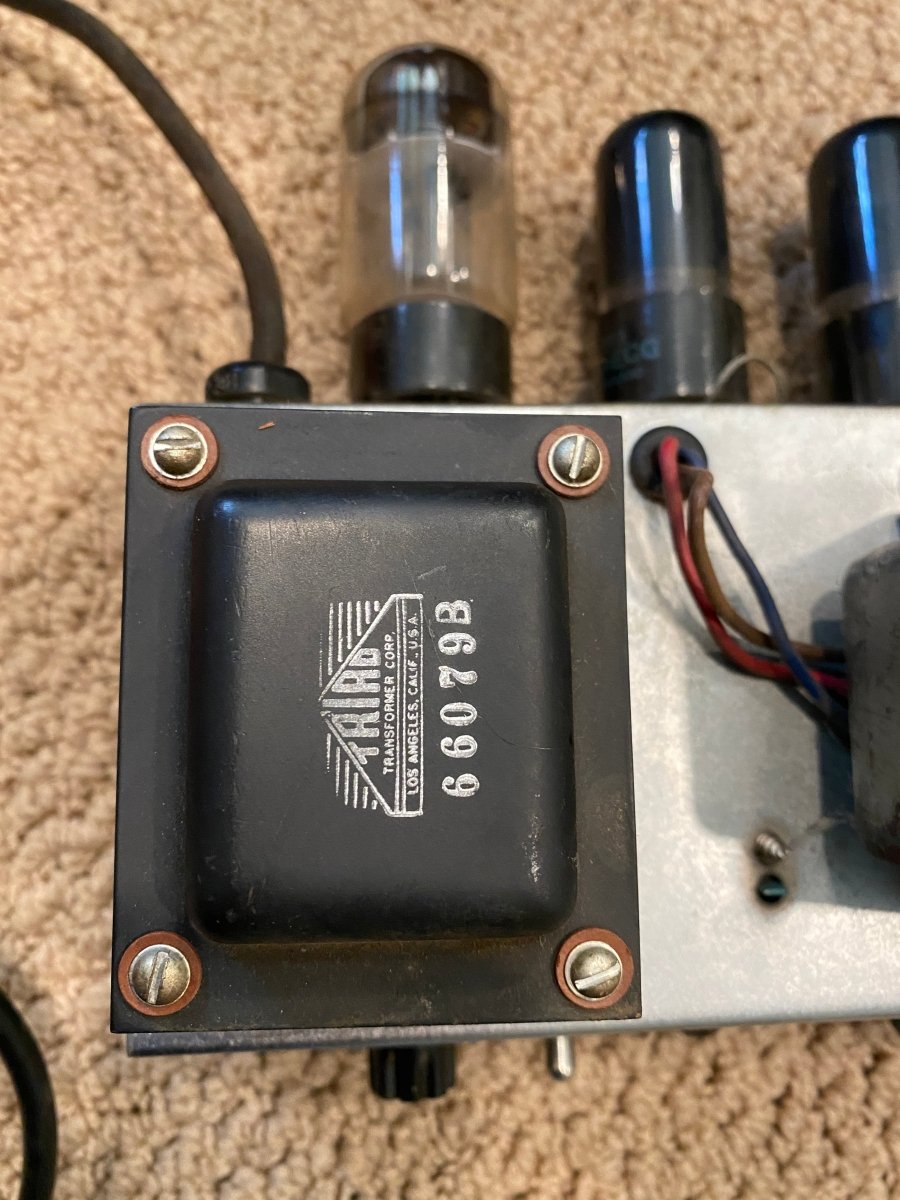 SOLD - Fender Harvard 5F10 1958 - Mahar's Vintage Guitars