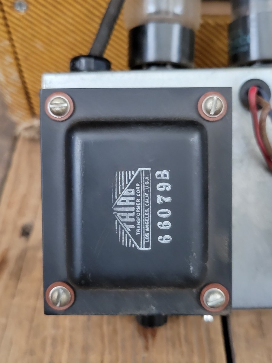 SOLD - Fender Harvard 5F10 1958 - Mahar's Vintage Guitars