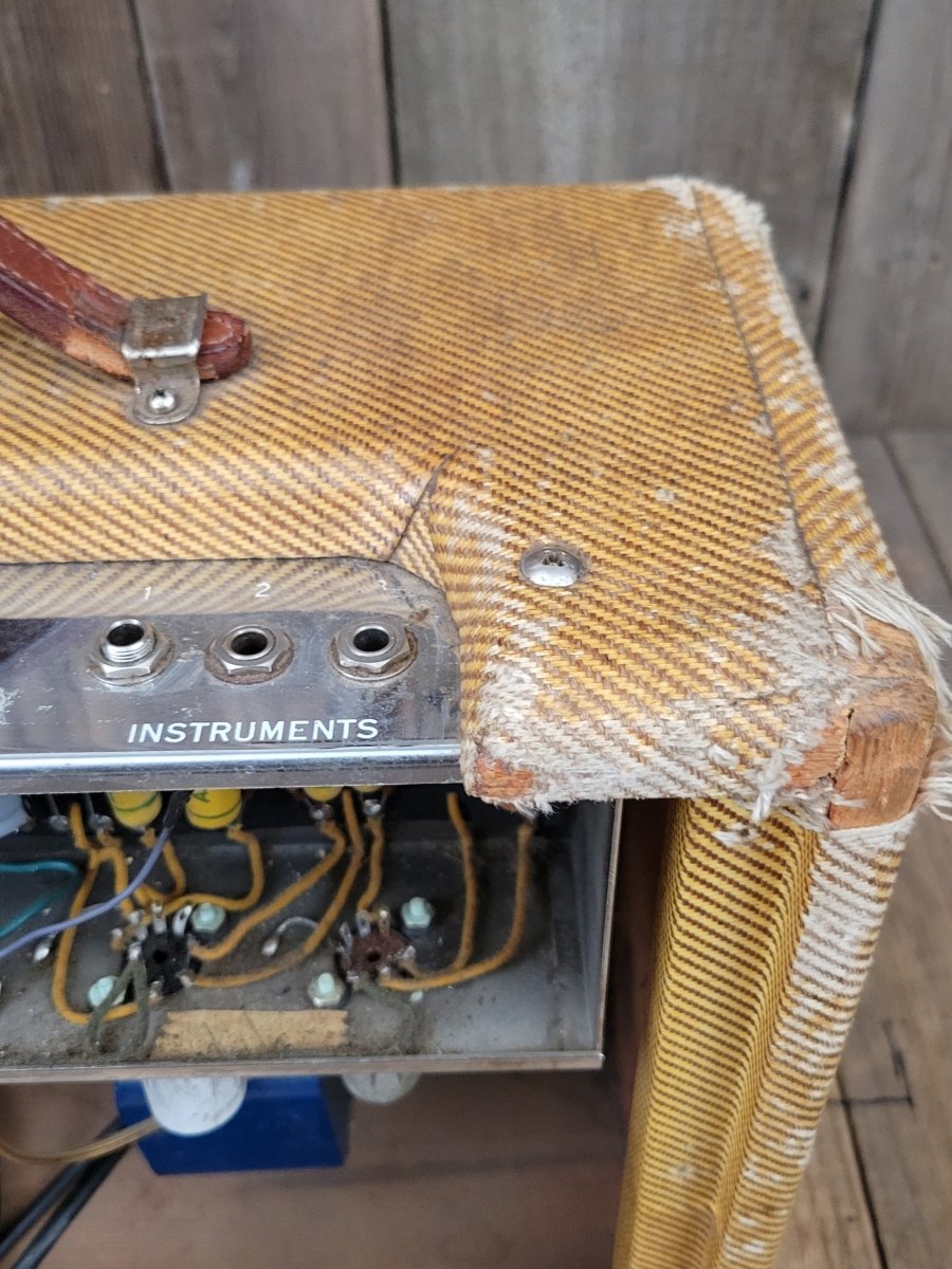 SOLD - Fender Harvard 5F10 1958 - Mahar's Vintage Guitars