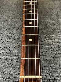 SOLD - Fender Mustang Olympic White 1965 A neck with unique fretboard - Mahar's Vintage Guitars