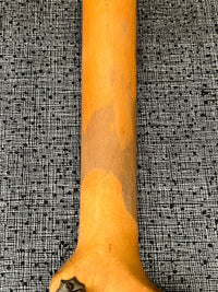 SOLD - Fender Mustang Olympic White 1965 A neck with unique fretboard - Mahar's Vintage Guitars