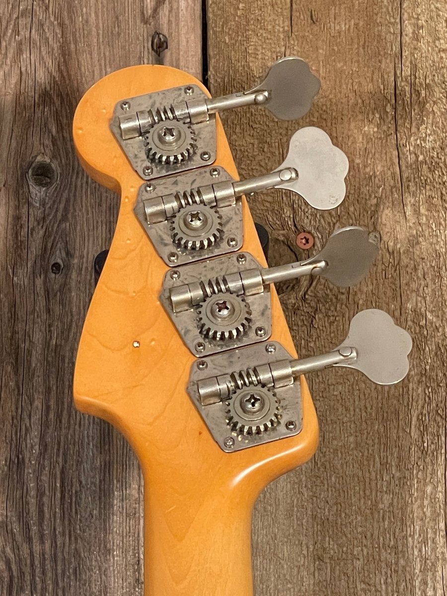 SOLD - Fender P bass 1963 Pro Refin - Mahar's Vintage Guitars