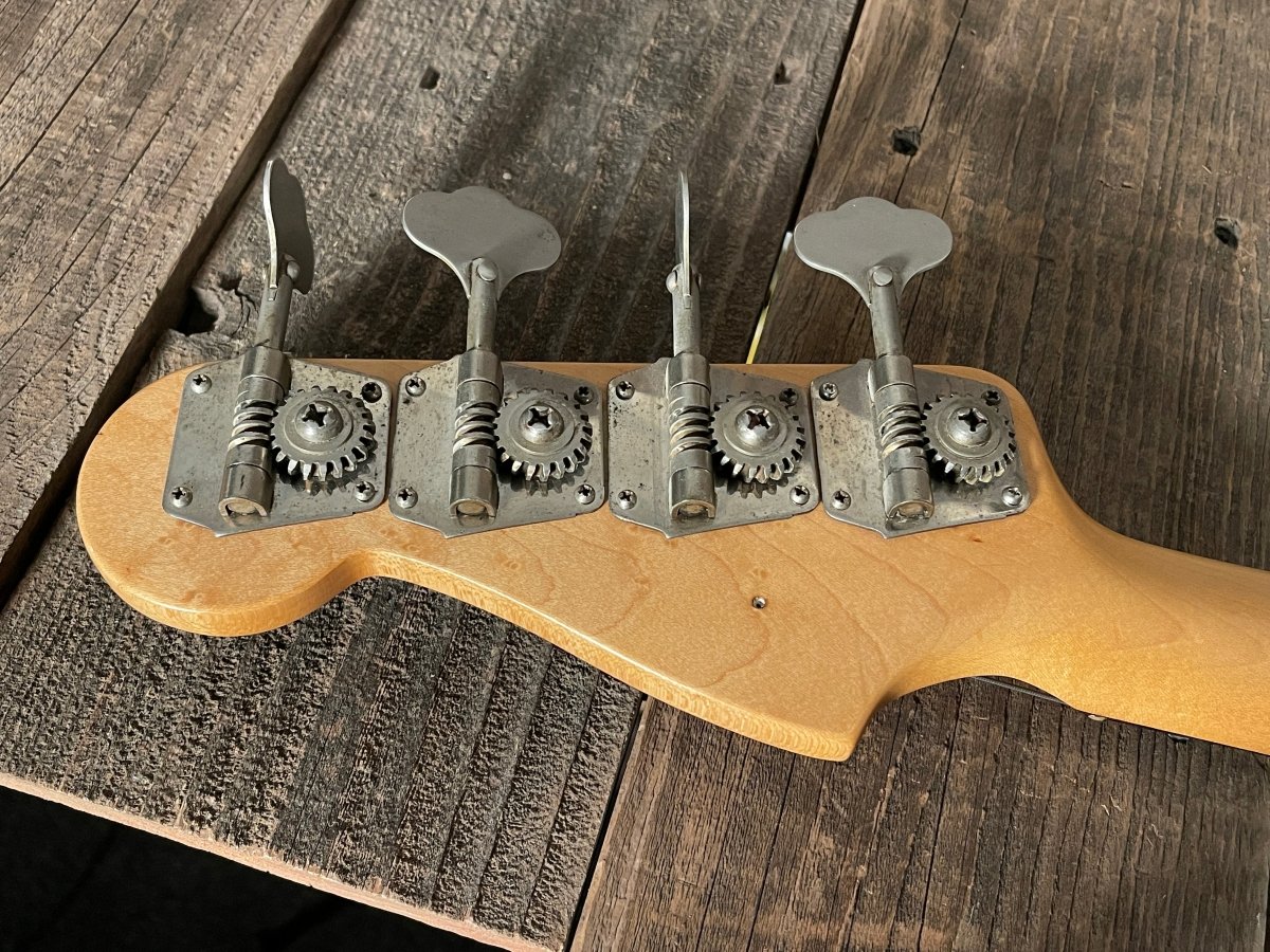 SOLD - Fender P bass 1963 Pro Refin - Mahar's Vintage Guitars