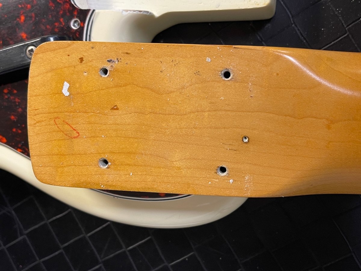 SOLD - Fender P bass 1963 Pro Refin - Mahar's Vintage Guitars