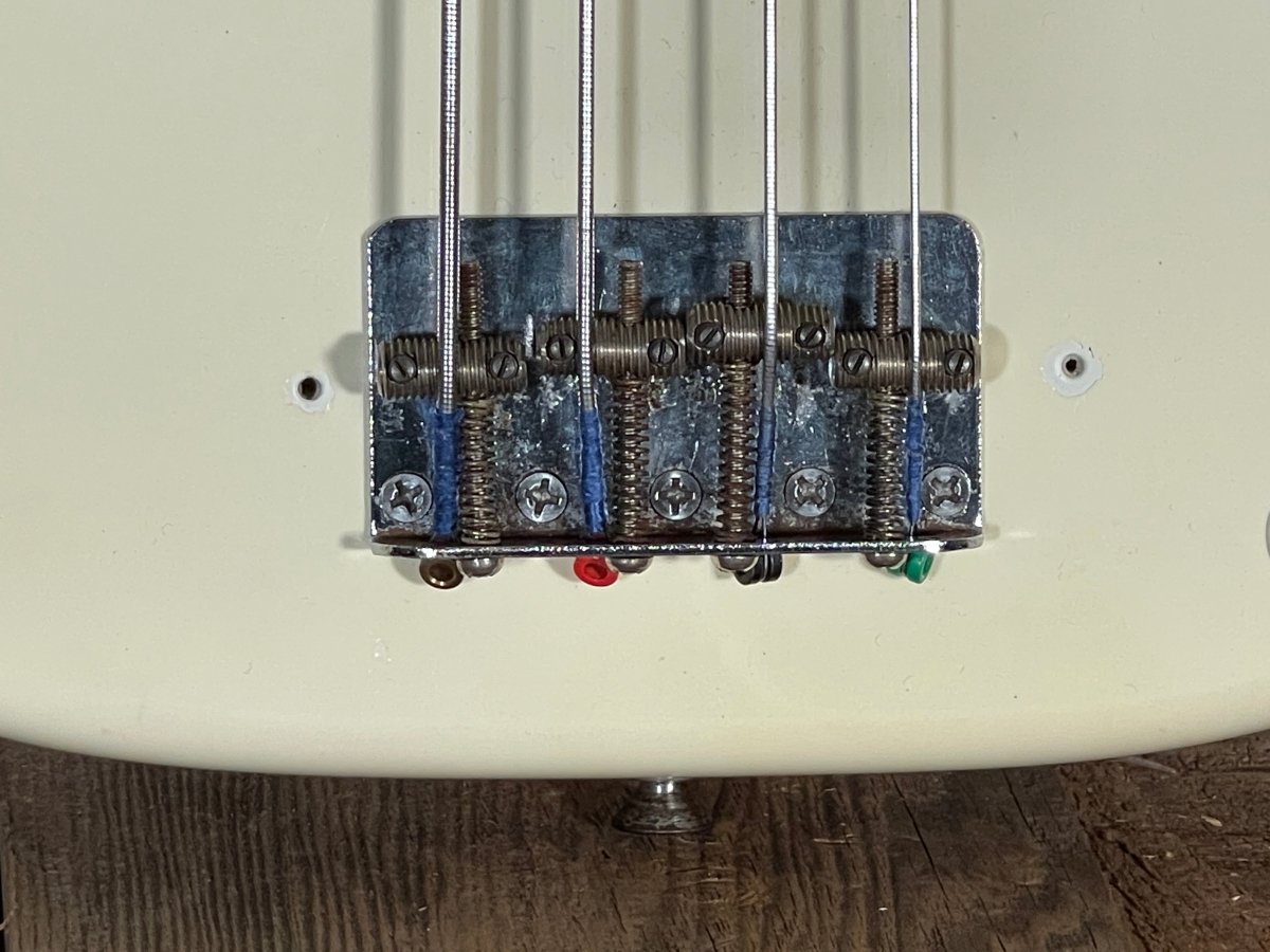 SOLD - Fender P bass 1963 Pro Refin - Mahar's Vintage Guitars