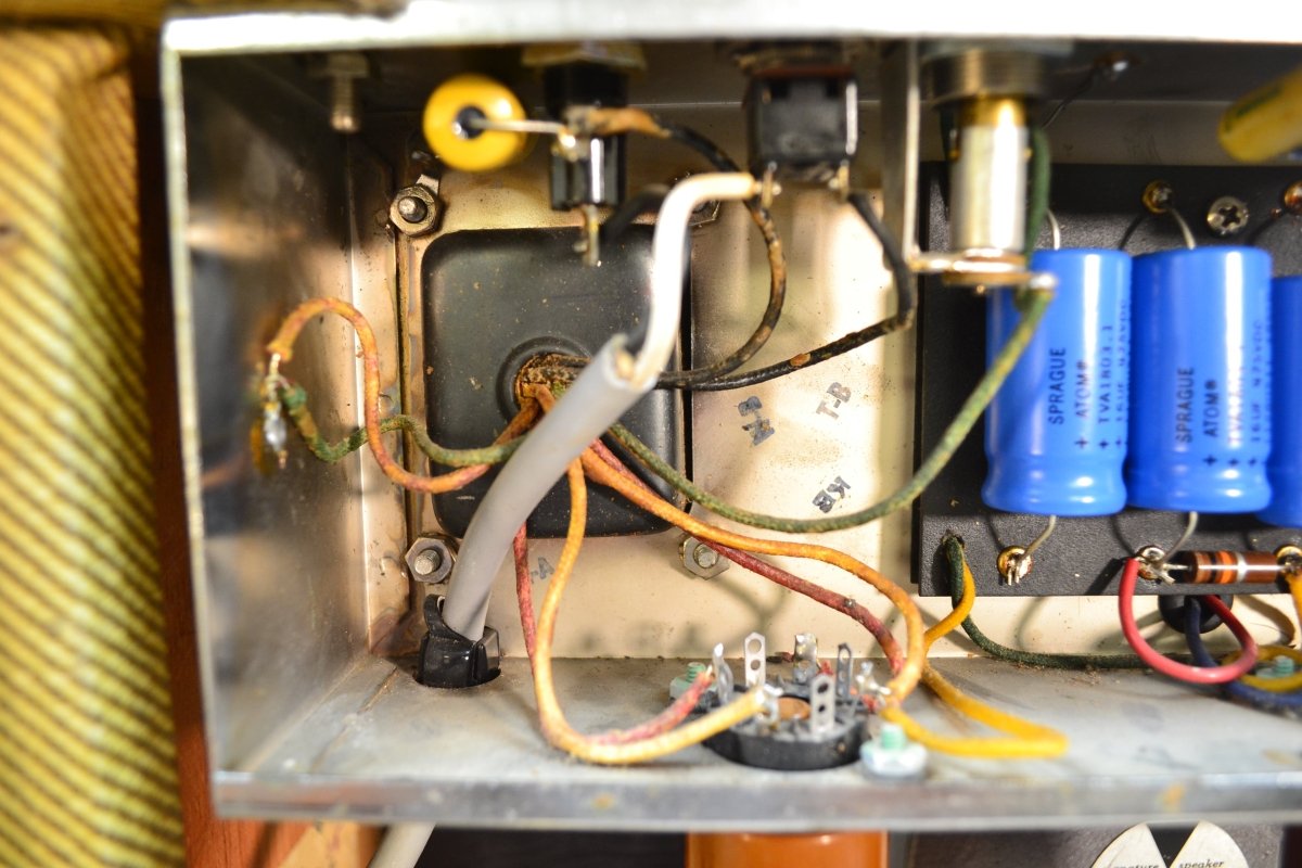 SOLD - Fender Princeton 5F2 - A 1961 Tweed - Mahar's Vintage Guitars