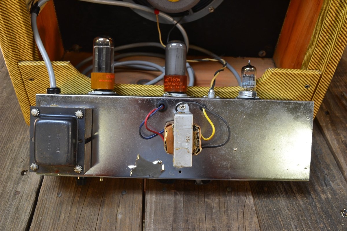 SOLD - Fender Princeton 5F2 - A 1961 Tweed - Mahar's Vintage Guitars