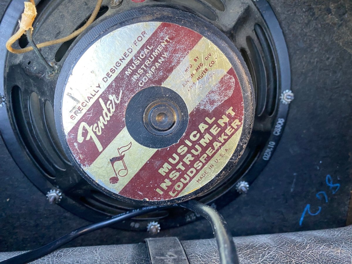 SOLD - Fender Princeton Reverb 1965 Pre CBS - Mahar's Vintage Guitars