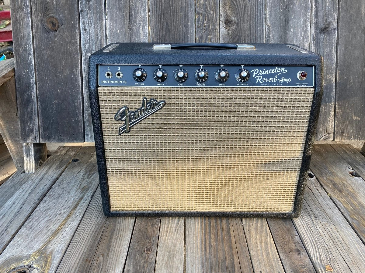 SOLD - Fender Princeton Reverb 1965 Pre CBS - Mahar's Vintage Guitars
