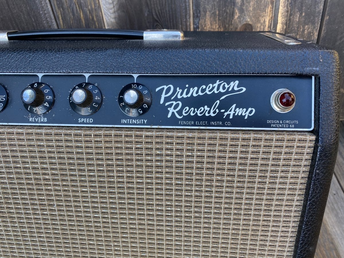 SOLD - Fender Princeton Reverb 1965 Pre CBS - Mahar's Vintage Guitars