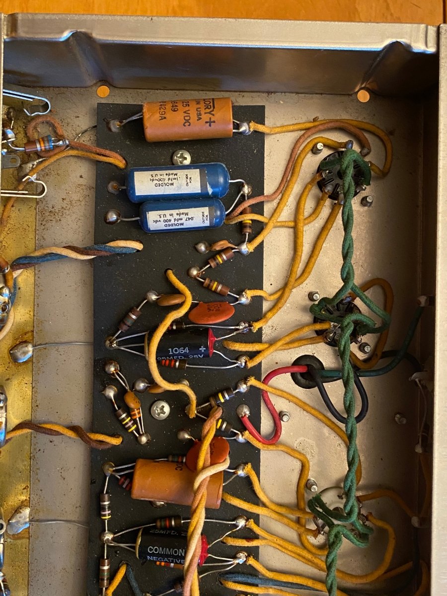 SOLD - Fender Princeton Reverb 1965 Pre CBS - Mahar's Vintage Guitars