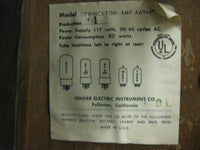 SOLD - Fender Princeton Reverb 1965 Pre CBS - Mahar's Vintage Guitars