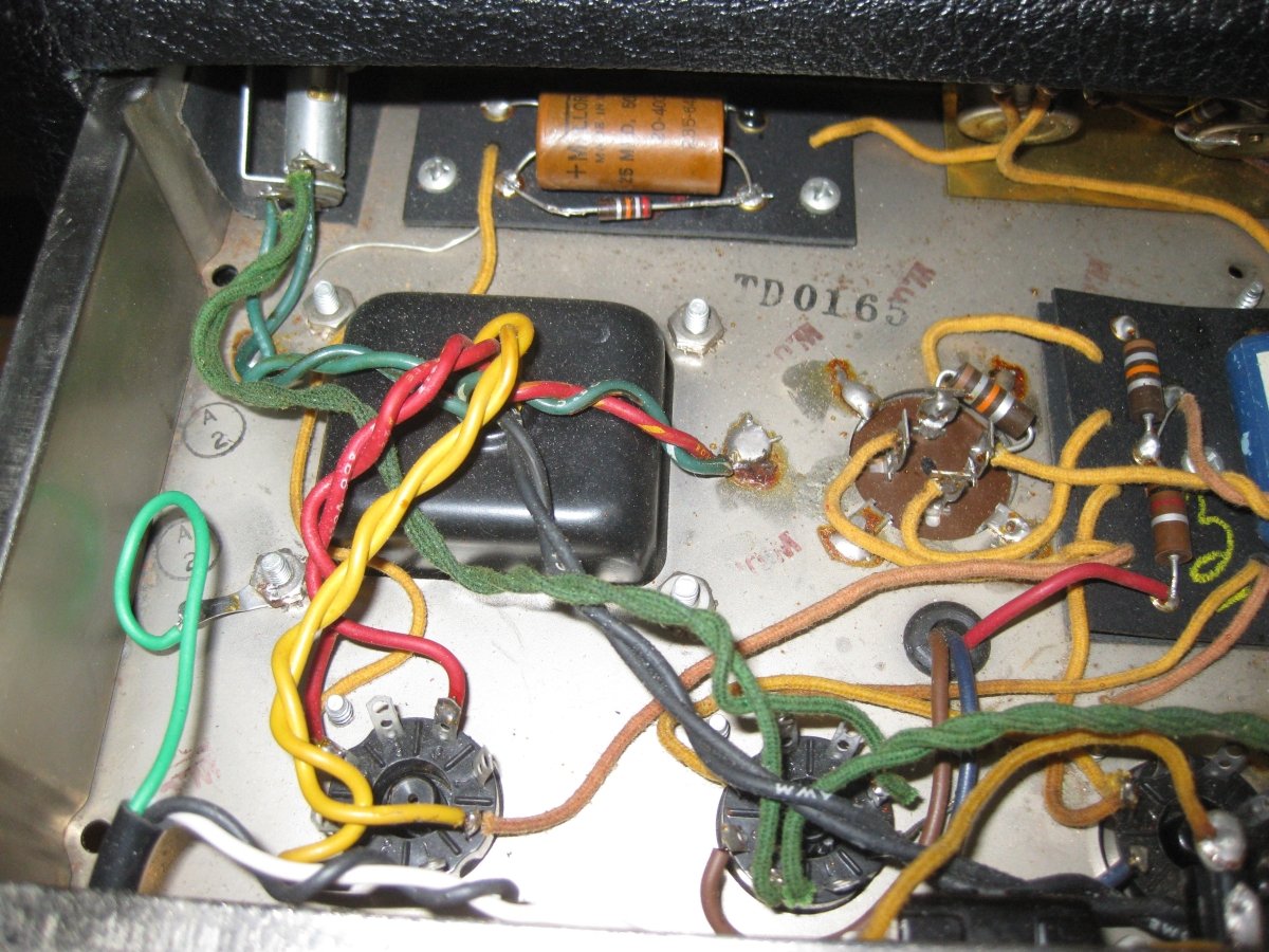 SOLD - Fender Princeton Reverb 1965 Pre CBS - Mahar's Vintage Guitars