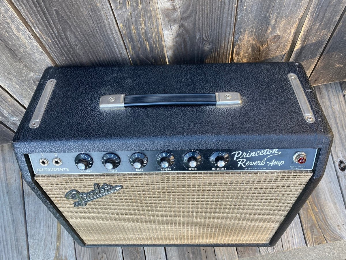 SOLD - Fender Princeton Reverb 1965 Pre CBS - Mahar's Vintage Guitars