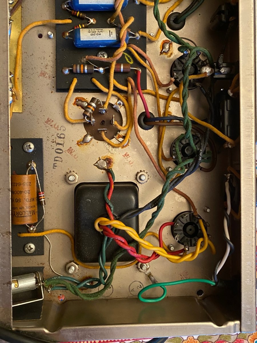 SOLD - Fender Princeton Reverb 1965 Pre CBS - Mahar's Vintage Guitars