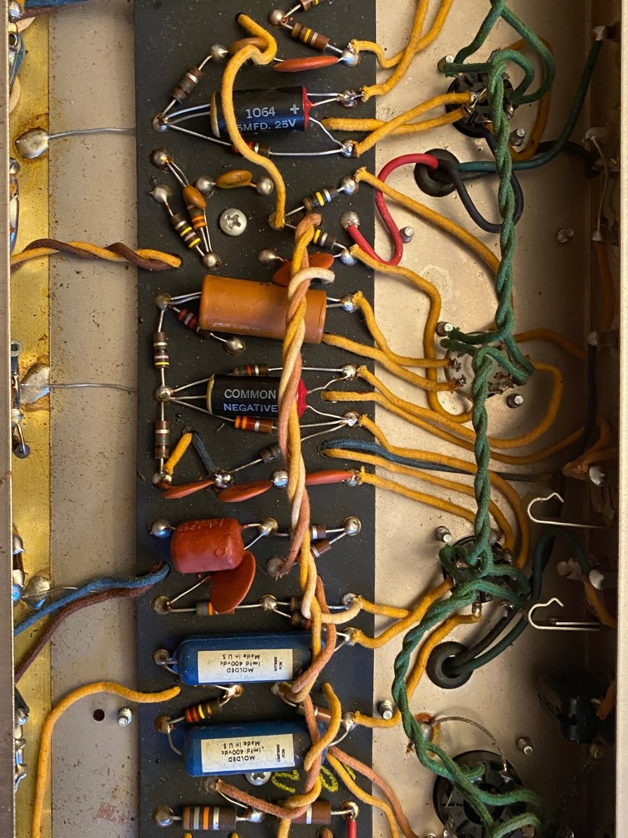 SOLD - Fender Princeton Reverb 1965 Pre CBS - Mahar's Vintage Guitars