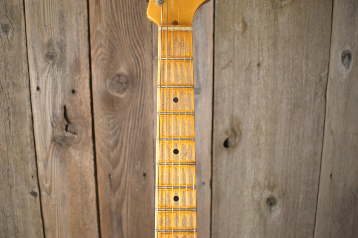 SOLD - Fender Stratocaster 1957 Heavy Relic 2010 - 6 pounds 15 ounces! - Mahar's Vintage Guitars