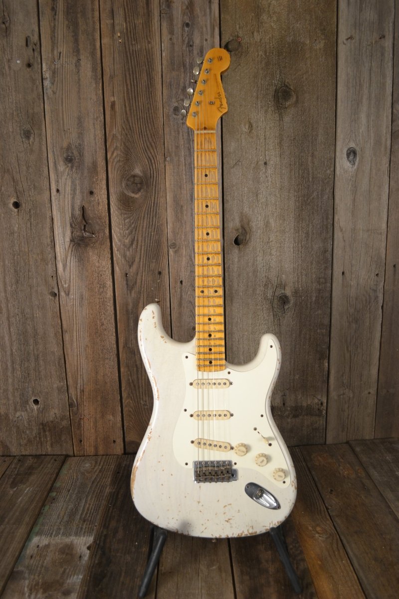 SOLD - Fender Stratocaster 1957 Heavy Relic 2010 - 6 pounds 15 ounces! - Mahar's Vintage Guitars