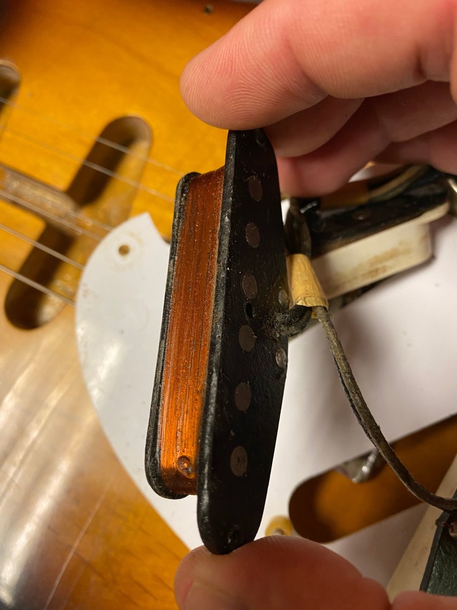 SOLD - Fender Stratocaster 1957 Old body refin - Mahar's Vintage Guitars