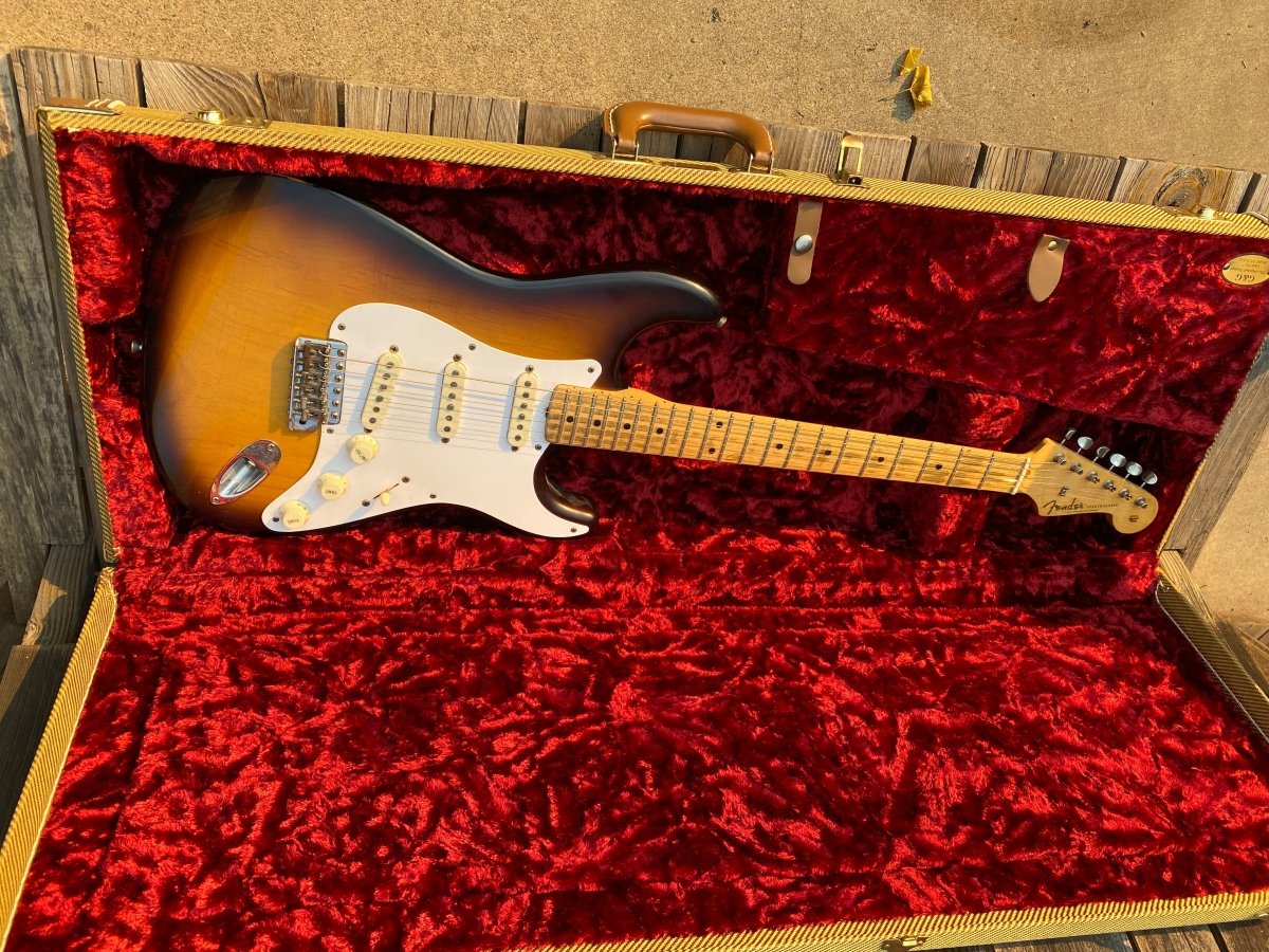 SOLD - Fender Stratocaster 1957 Old body refin - Mahar's Vintage Guitars