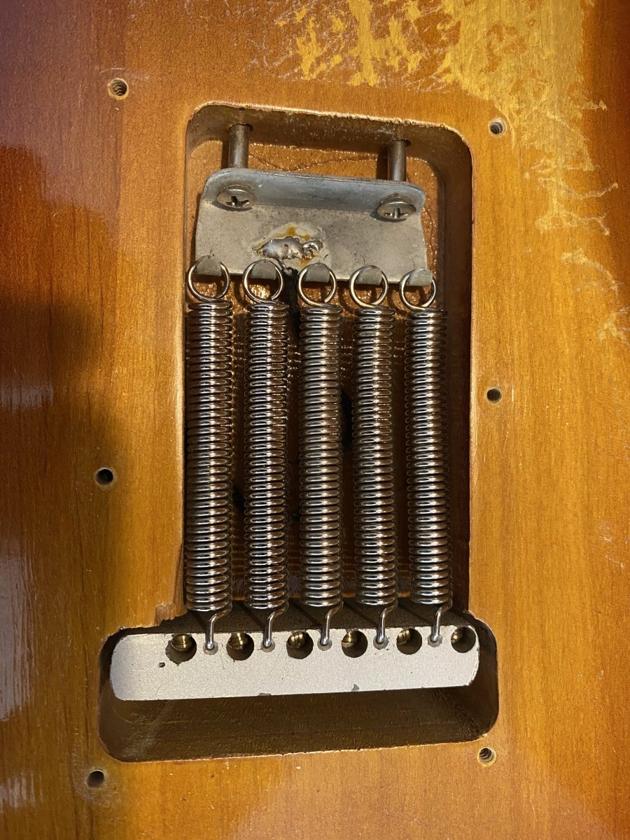 SOLD - Fender Stratocaster 1958 - Mahar's Vintage Guitars