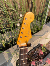 SOLD - Fender Stratocaster 1961 Journeyman Relic Shell Pink 2019 - Mahar's Vintage Guitars