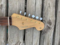 SOLD - Fender Stratocaster Custom Shop One - Off George Amicay Hand Carved - Mahar's Vintage Guitars