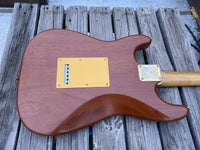 SOLD - Fender Stratocaster Custom Shop One - Off George Amicay Hand Carved - Mahar's Vintage Guitars