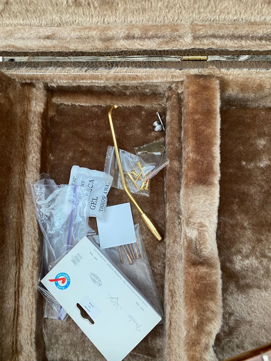 SOLD - Fender Stratocaster Custom Shop One - Off George Amicay Hand Carved - Mahar's Vintage Guitars