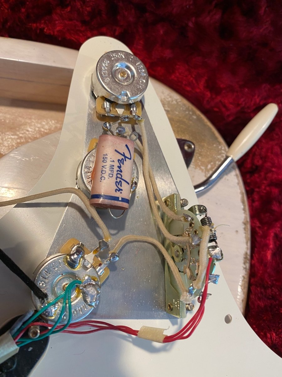 SOLD - Fender Stratocaster Dennis Galuszka Masterbuilt Custom Shop '57 Relic 2018 - Mahar's Vintage Guitars