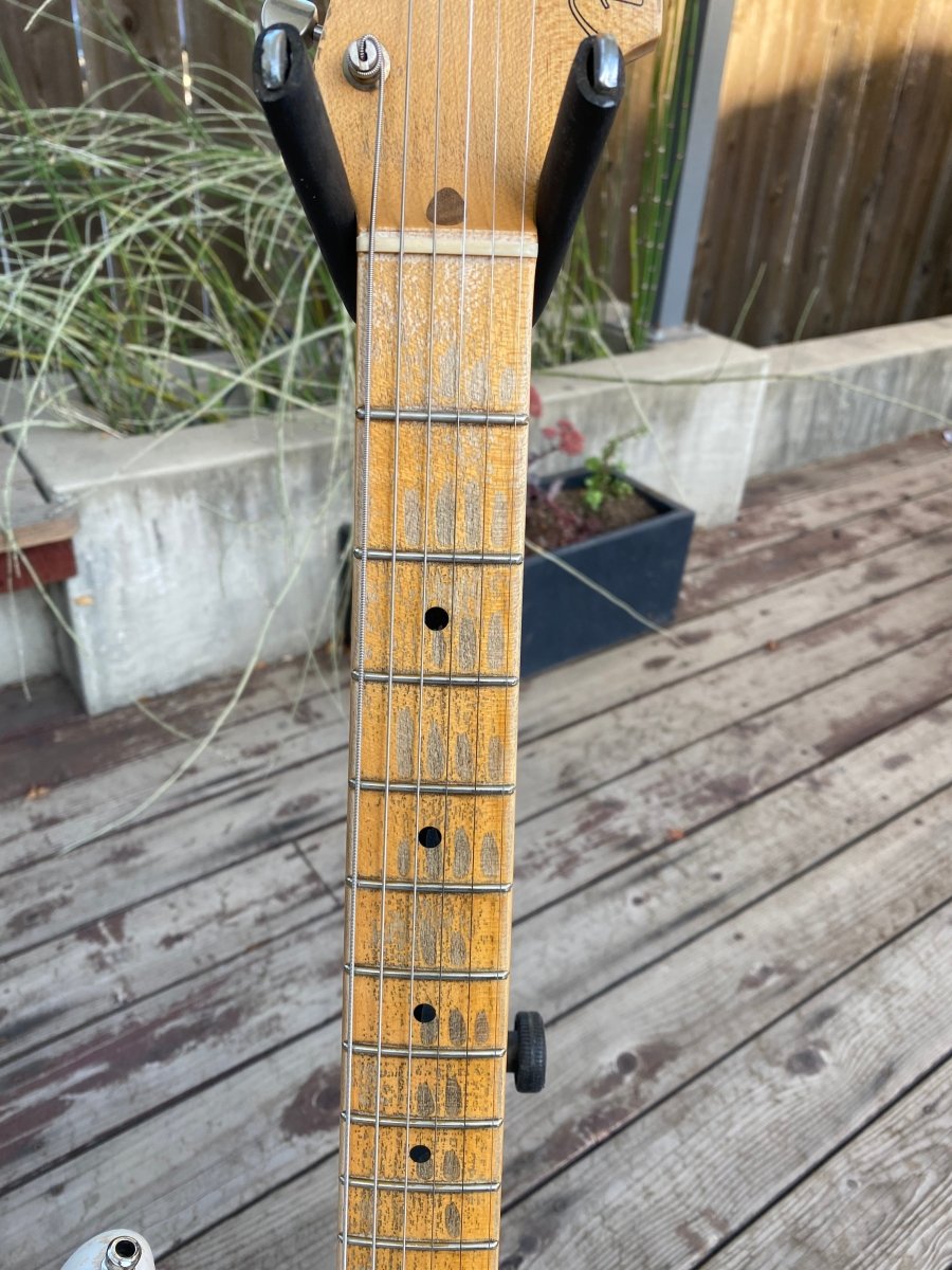 SOLD - Fender Stratocaster Dennis Galuszka Masterbuilt Custom Shop '57 Relic 2018 - Mahar's Vintage Guitars