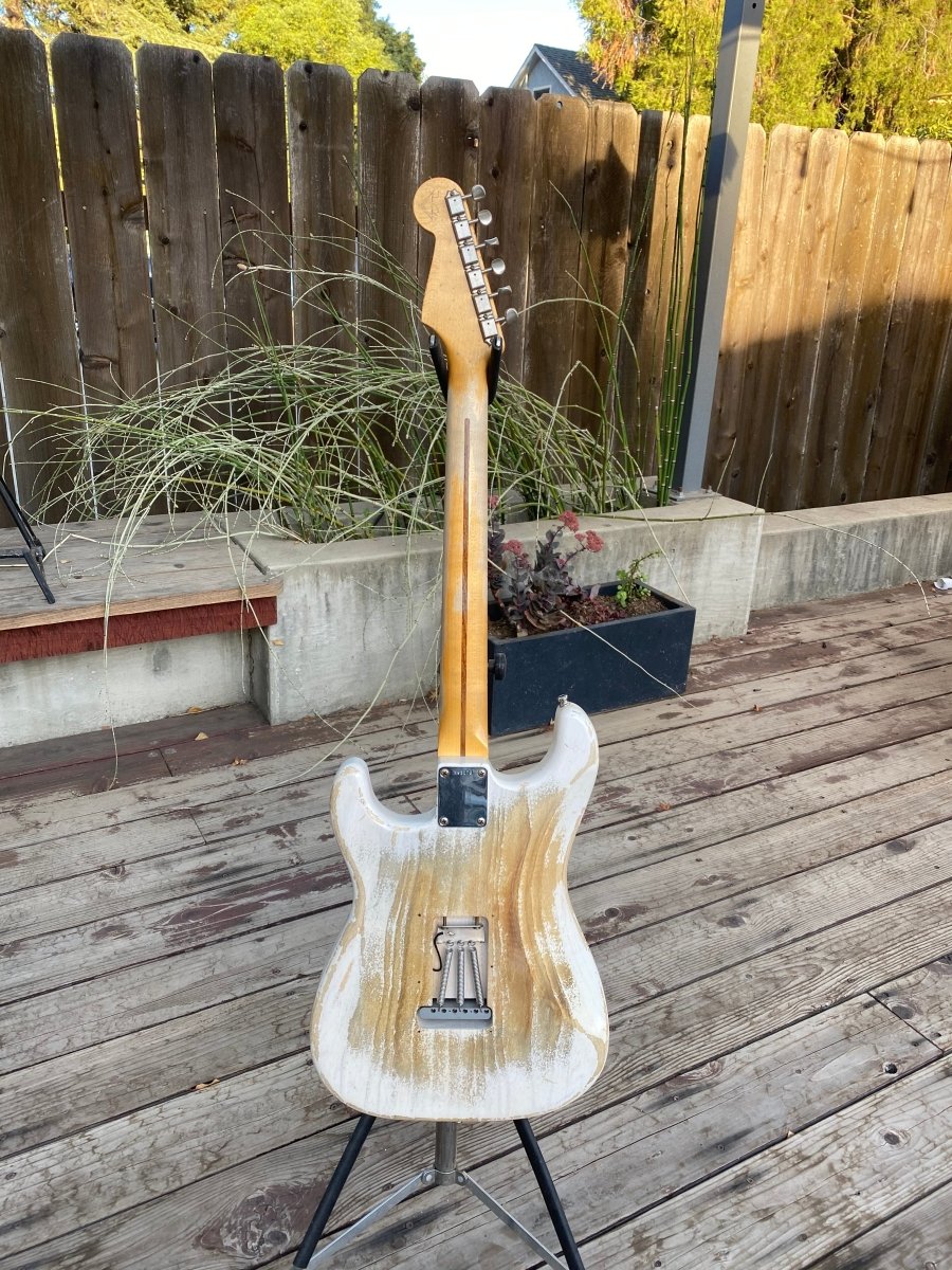 SOLD - Fender Stratocaster Dennis Galuszka Masterbuilt Custom Shop '57 Relic 2018 - Mahar's Vintage Guitars