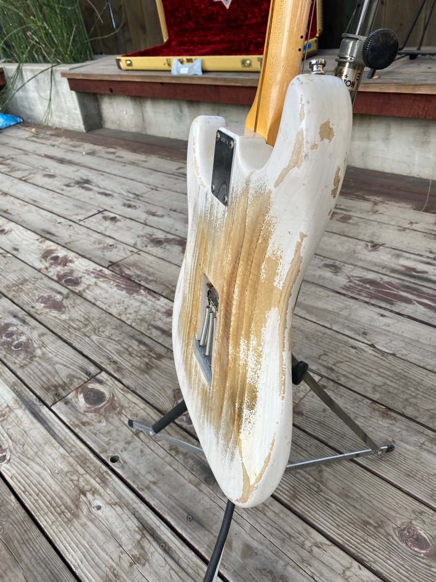 SOLD - Fender Stratocaster Dennis Galuszka Masterbuilt Custom Shop '57 Relic 2018 - Mahar's Vintage Guitars