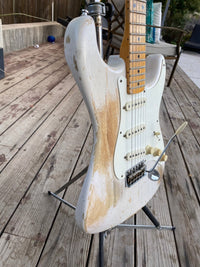 SOLD - Fender Stratocaster Dennis Galuszka Masterbuilt Custom Shop '57 Relic 2018 - Mahar's Vintage Guitars